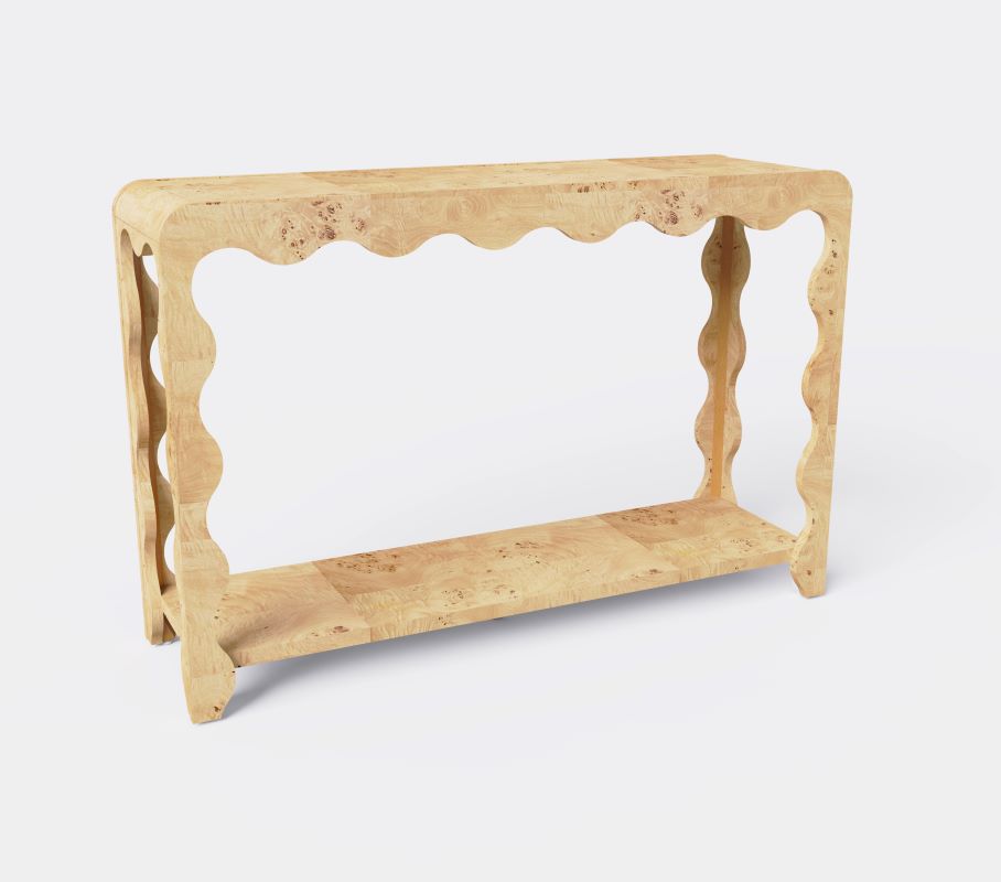 CAMDEN CONSOLE TABLE MAPPA BURL