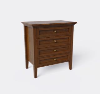 HUDSON NIGHSTAND 4 DRAWER